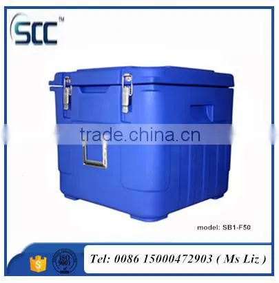 310L Refrigerated Dry Ice Bin, Insulation Cooler Bin for Dry Ice Transportation photo-4