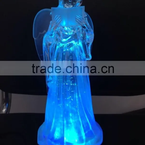Led Big Angle Light for Christmas Decoration With Water Glitter Inside