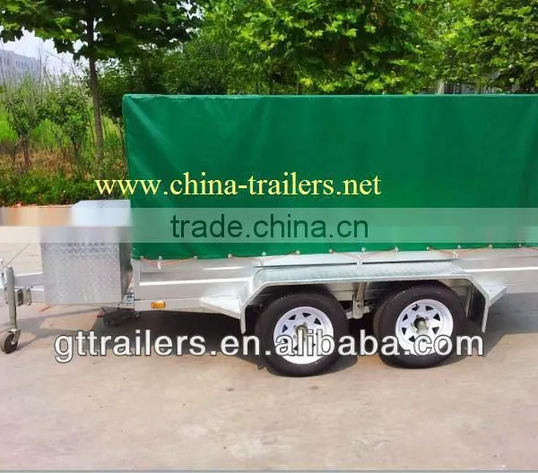 10*5 Hot Dipped Galvanized Box Trailer photo-5