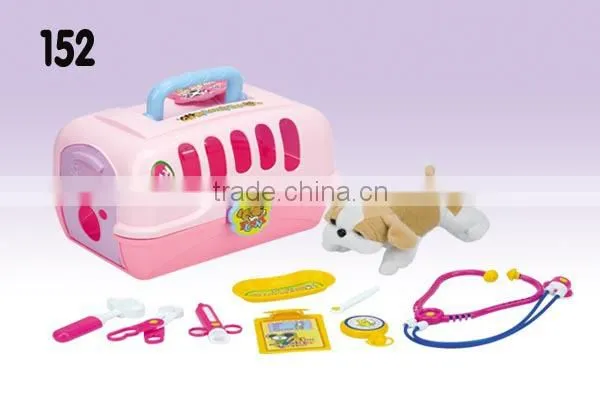 Pet Carrier Toys Pet Puppy Set