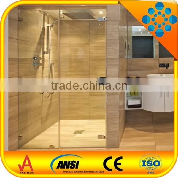 Frameless Pivot Hinge Shower Screen 8 mm Tempered Glass Price Frameless Shower Enclosure photo-3