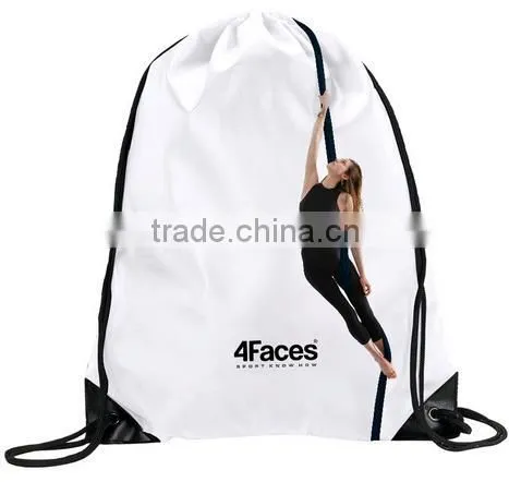 Design Your Own Ustom Drawstring Bag Polyester Storage Bag photo-3