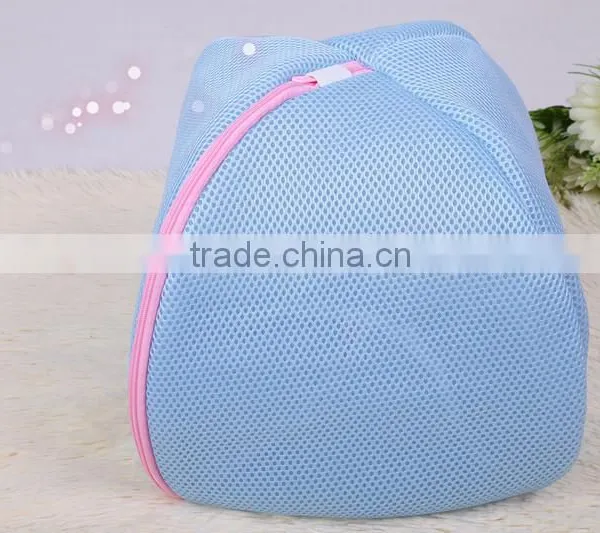 YIWU RODA 100% Polyester New Style of Pure Color Sandwich Washing Bag photo-3