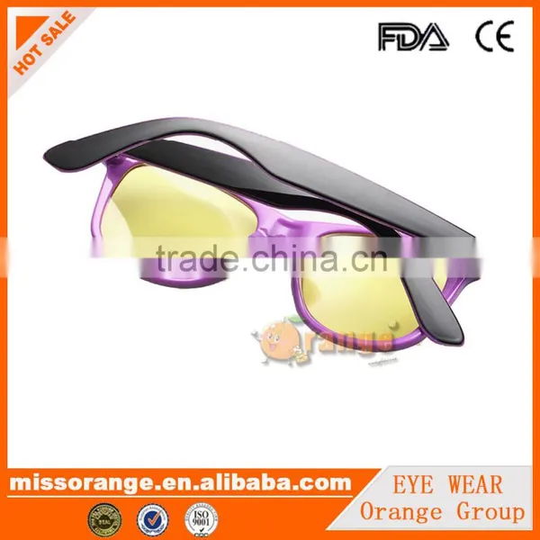 2016 New Design Purple Frame Eyeglasses Optical Glasses Manufacturers photo-2