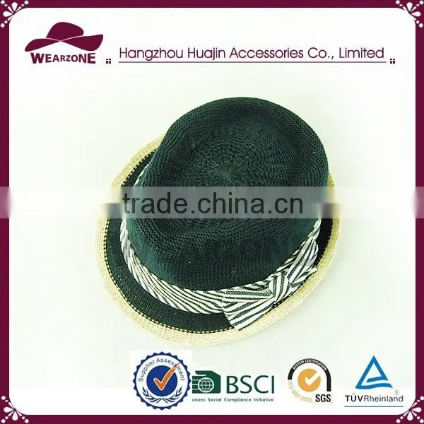 China Manufacturer Short Brim Fedora Hat, Custom Fedora Hat photo-3