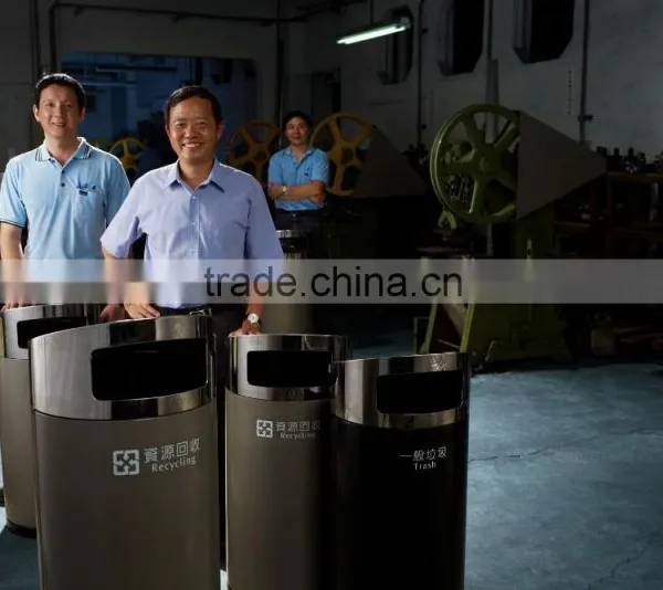 Newest Wholesale Furniture Products Types Of Steel Waste Bin photo-4