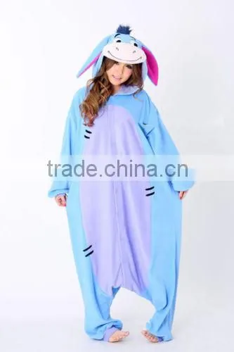Wholesale Instyles Adults Flannel Pajamas All in One Animal Suits Cosplay Adult Winter Garment Cute Cartoon Animal Full-Length photo-3