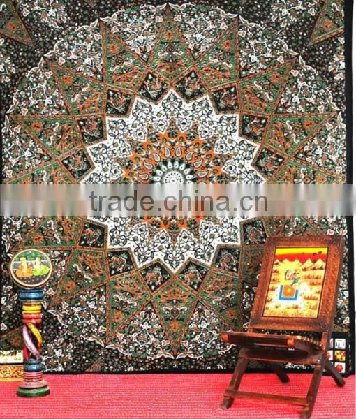 Tapestry Medallion Bedsheets , Star Tapestry ,tie Dye Tapestry Bedsheets