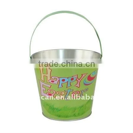 New Style Ice Bucket Metal Tin Bucket With Handle for Easter photo-5