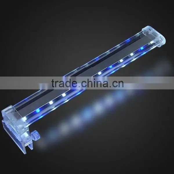 Cheap Wholesale Aquarium Product Acrylic Fish Tank 12v RGB Handing Clip Light photo-4