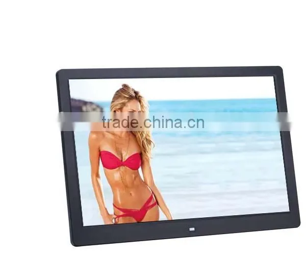 Big Size 13"15"18"22" 23" Display Lcd tv Player Video Player Download Free With USB/memory Card .