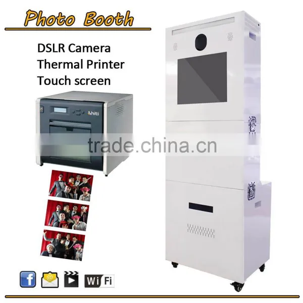 2016 Instagram Sticker Photo Booth With Software/Cabinet/Printer/Camera For Wedding/Party/Rent photo-5