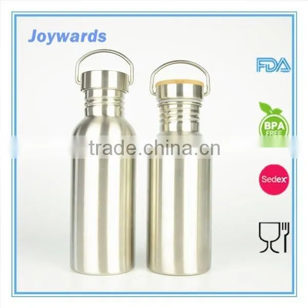 New Designed Single Wall Stainless Steel Sports Water Bottles photo-3