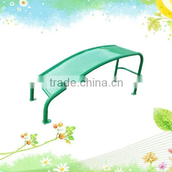 Green sit up exercise equipment park exercise stations
