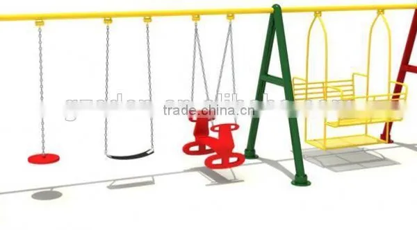 Hot Sale Garden Wrought Iron Swing Frame photo-4
