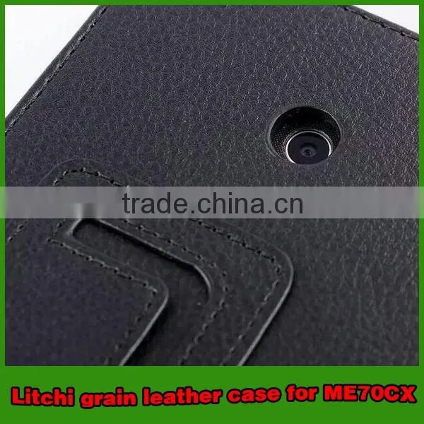 Hot Selling Leather Stand Tablet Case for Asus Memo Pad 7 ME70CX photo-4
