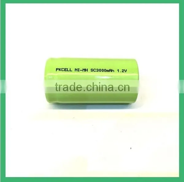 Sub C Ni-mh SC3000mah Rechargeable Battery 1.2V 4.8V for UPS photo-3