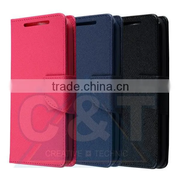 C&T Luxury Genuine pu Leather Pouch Flip Cover for Motorola Moto g2 Xt1063 photo-3