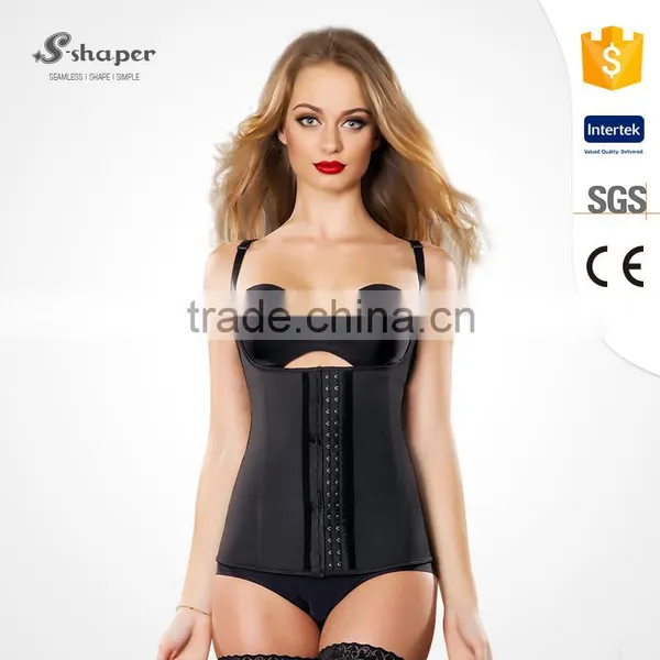 S-SHAPER With Adjustable Strap Rubber Waist Girdle Vest Trainer Cincher photo-4