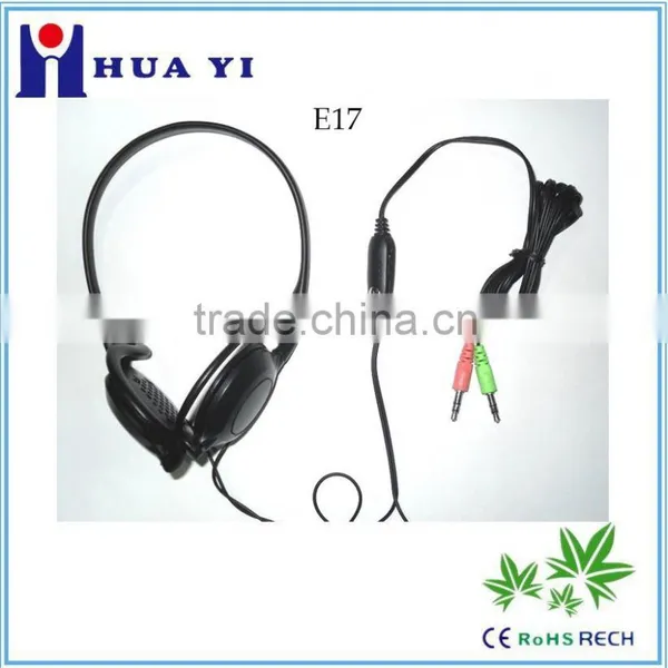 New Wired Computer Earphone&headphone Factory Supply