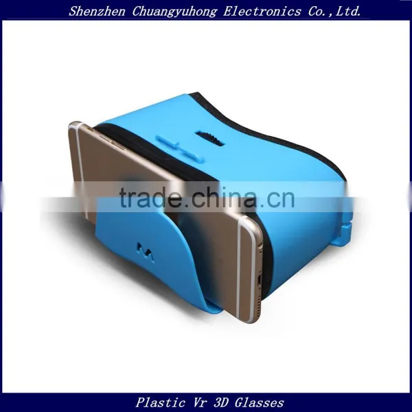 VR Glasses 3D Headset Adjust Lens Big Angle 3D Glasses Promotion For Mobiles VR Box2