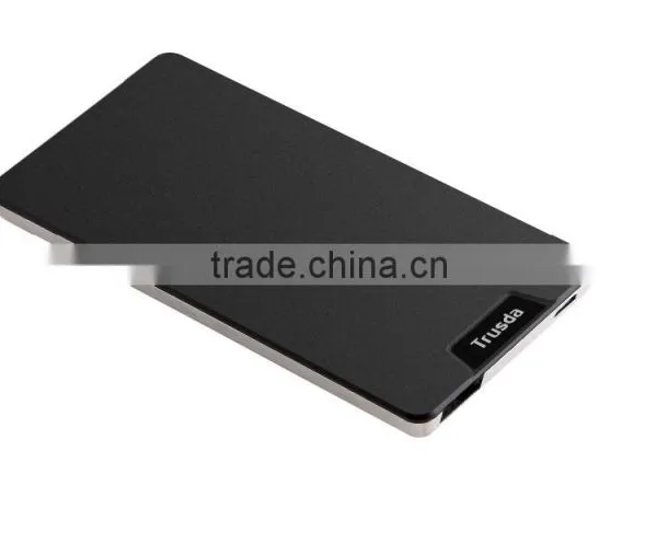 2015 Travel Products Promotional Gift Super Slim 7.45mm Travel Products Power Bank 3000mAh Li-Polymer Battery Charger photo-5
