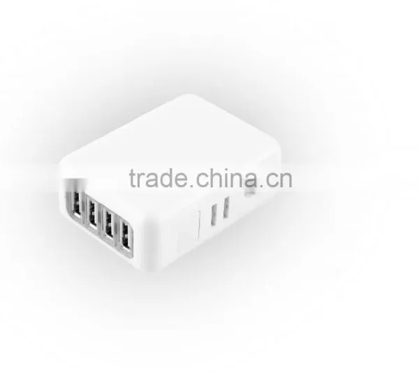 Portable 6 Port USB Desktop Rapid Charger. Intelligent USB Charger With Auto Detect,universal Usb Multi Charger photo-4