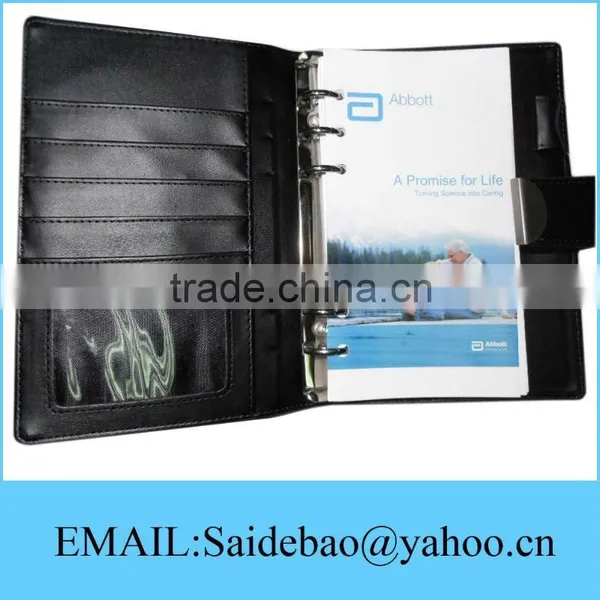 2016hot Selling Organizer Notebook Leather Notebook Custom Notebook photo-4