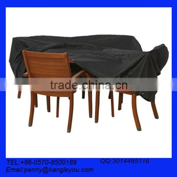Home Garden Rectangular Table Cover and Chairs photo-2