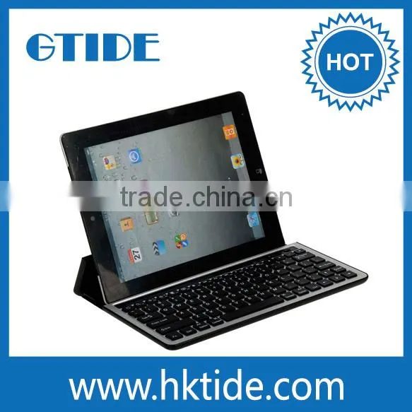 Universal Ultra Slim Flat Aluminum Wireless Bluetooth Quality Keyboard for Tablet photo-3