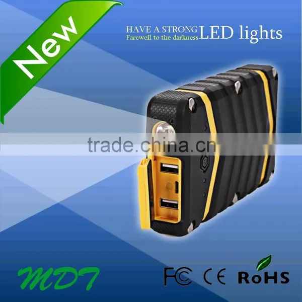 New 30000mah Dual Usb Portable Solar Panel Power Bank photo-5