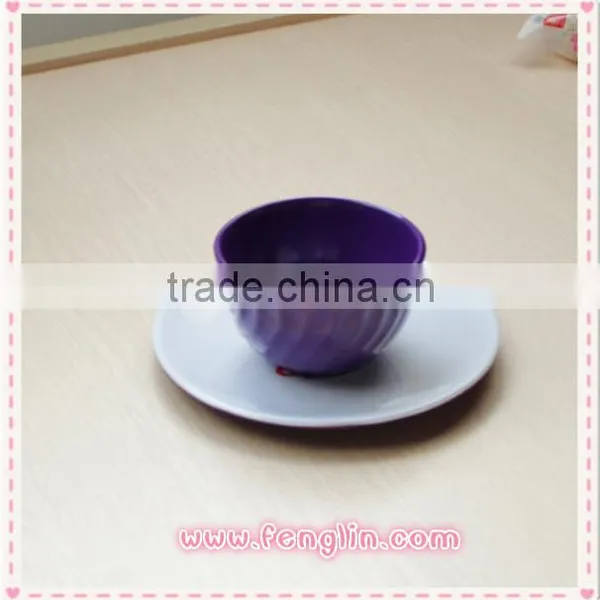 Melamine Tea Cup Saucer, Custom Printed Tea Cup and Saucer photo-6