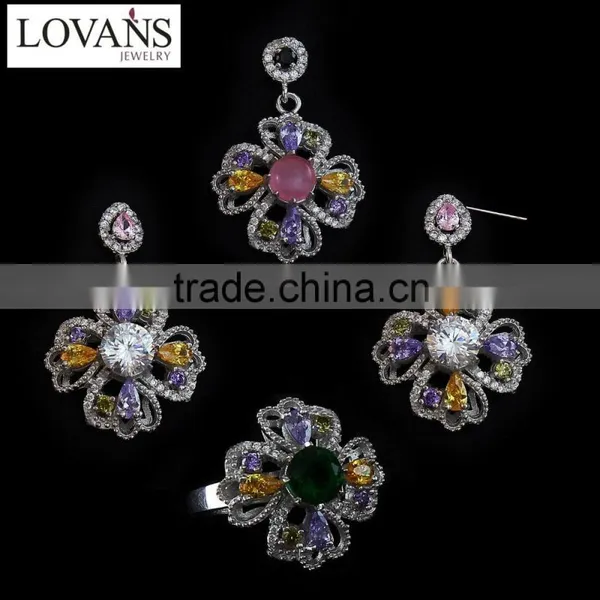 Jewelry Set Price Manufacturers In China 925 Silver Customized JewelryTZ-0214 photo-6