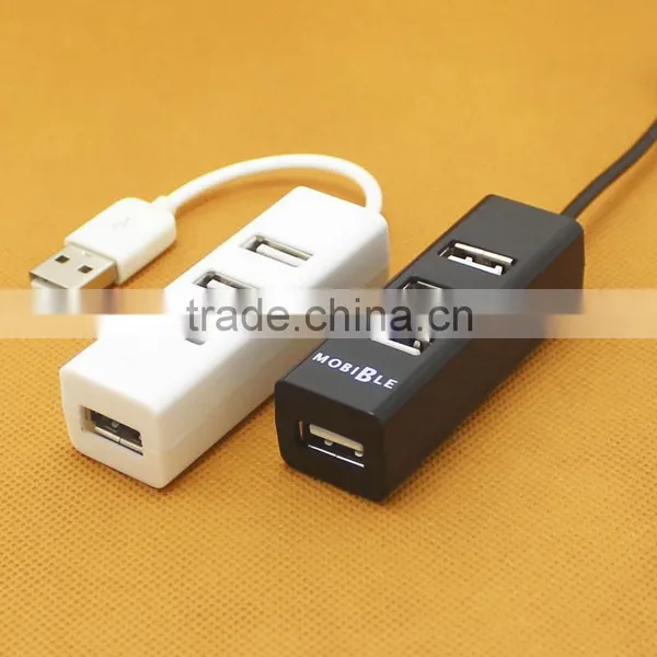 Four Port Usb Hub USB2.0 Strip Usb Hub Usb Hub Splitter