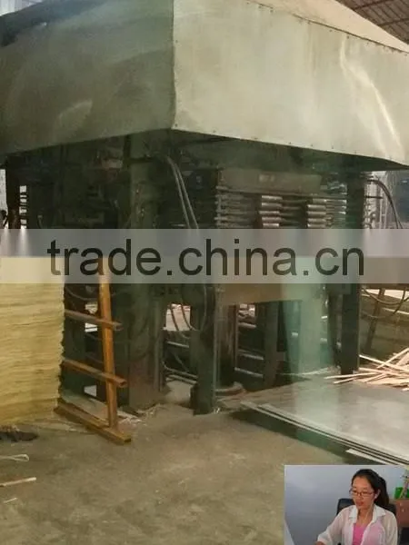 Plywood/Brock Board Melamine Lamination Hot Press in 4 Sides Pressure photo-2