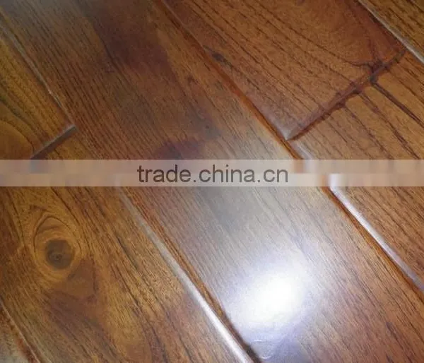 Asian(Chinese)Teak Wood Flooring;Robinia Solid Wood Flooring photo-4