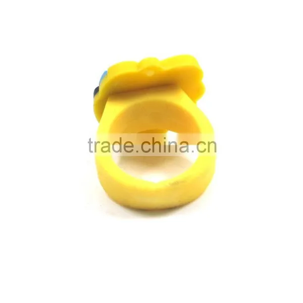 Fashion New Style Kids Cute Cartoon Animal Soft PVC Finger Rings photo-5