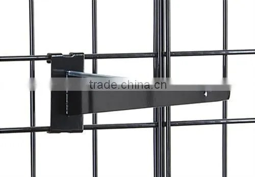 Gridwall Shelf Bracket,Metal Gridwall Faceout Hook,Glass Bracket photo-3