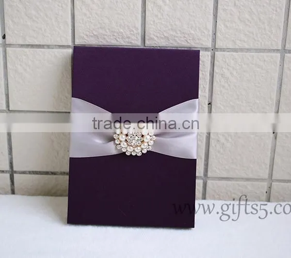 High Quality Elegant Custom Handmade Wedding Invitation Gift Boxes photo-4