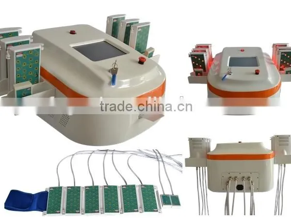 2016 Hot in USA Newest Lipo Laser 14 Pads 650nm 940nm Lipo Laser Slimming Machine for Sale / Laser Slimming Lipo Price photo-5