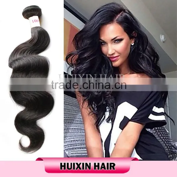 100 Human Hair Russian Virgin Hair Body Wave, Human Hair Weaving photo-2