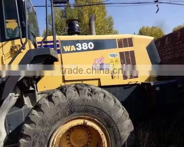 Used Japan Wheel Loader WA380-6 for Sale photo-2