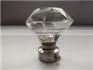 Crystal Curtain Pole Final,Painted Hardware Curtain Rod Finial,Curtain Rod Accessory Finial