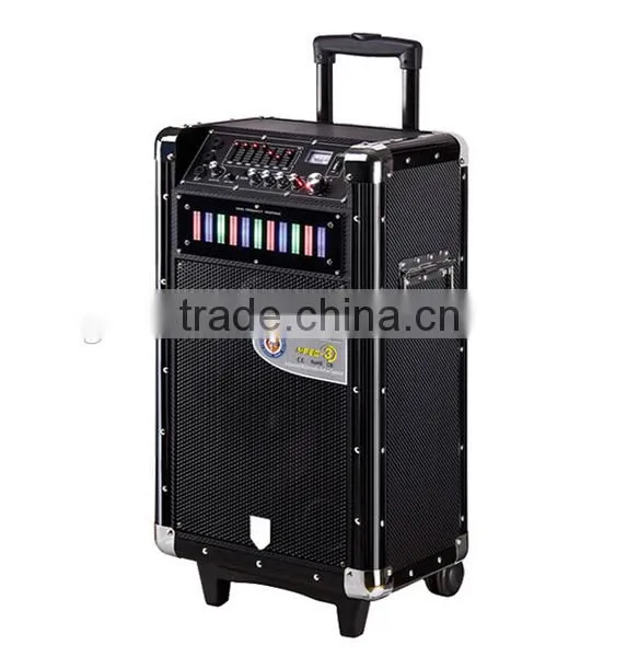 Portable Amplifier With Bluetooth Remote Wireless Led MZ-154