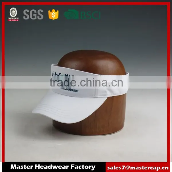 Embroidery sun visor