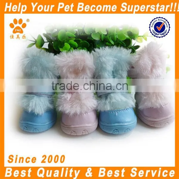 JML 2014 New Fshionable Winter Dog Boots Pet Shoes Dog Slippers