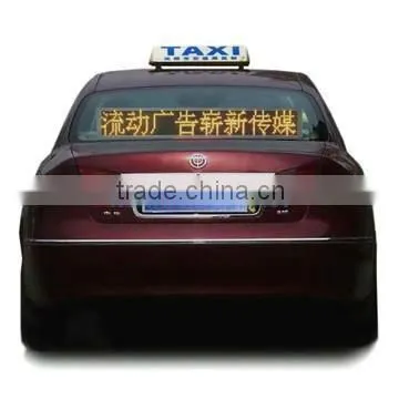 Hot New Products Indoor/outdoor Messge Led Car Advertising