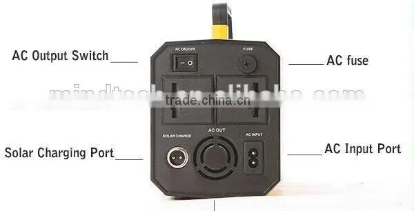 Newest 500W Portable Solar Power Inverter and Controller All in One for Lantern,tv,mobile Phone Etc photo-2