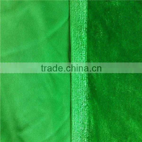 Spandex Shinny Nice Knitted Korean Velvet for Garmants Fabric photo-2