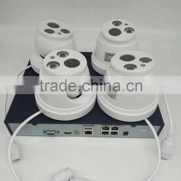 1.0Megapixels POE NVR KITS,poe ip Camera Surveillance System photo-3